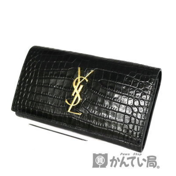 SAINT LAURENT Wallet Black - Picture 1 of 6